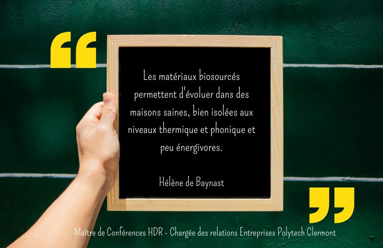 Une maison écologique citation Hélène de Baynast